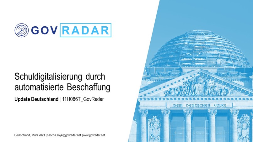 GovRadar – screenshot 1