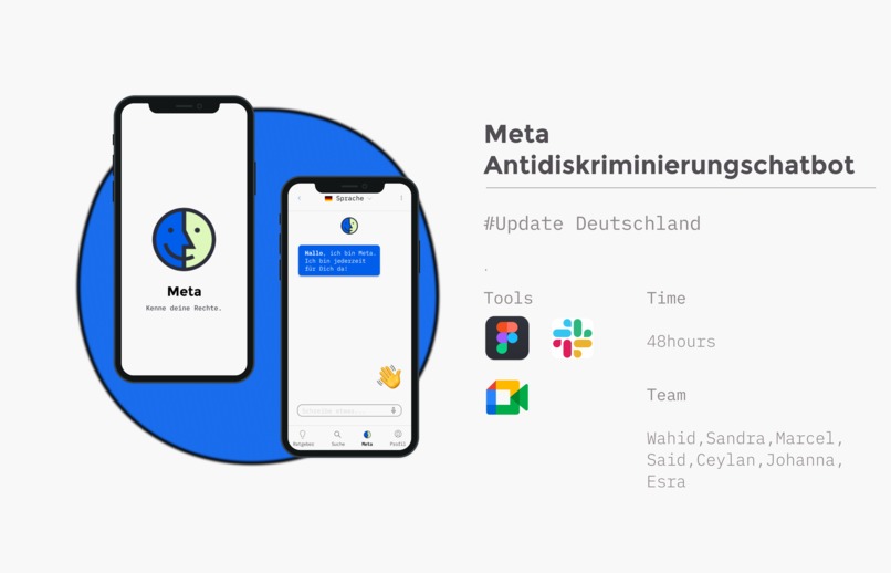 Meta—Der Antidiskriminierungschatbot – screenshot 1