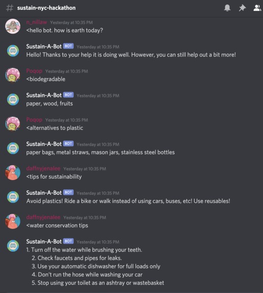 Sustain-A-Bot – screenshot 1