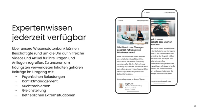 Web-App für Mitarbeiterunterstützung  – screenshot 5