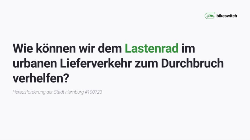 bikeswitch - How to Lastenrad – screenshot 1