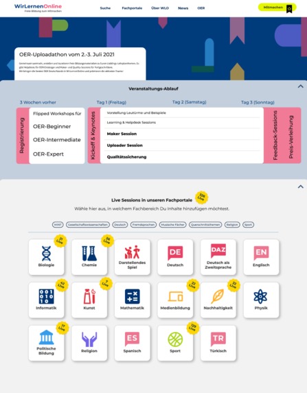 WirLernenOnline - Freie Bildungsmaterialien für Alle – screenshot 1