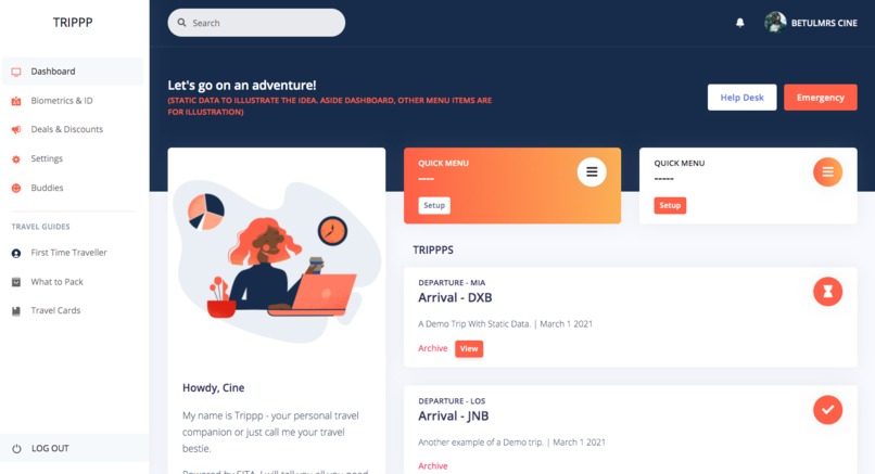 Trippp – screenshot 2