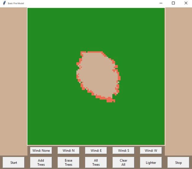 Basic Fire Model – screenshot 3
