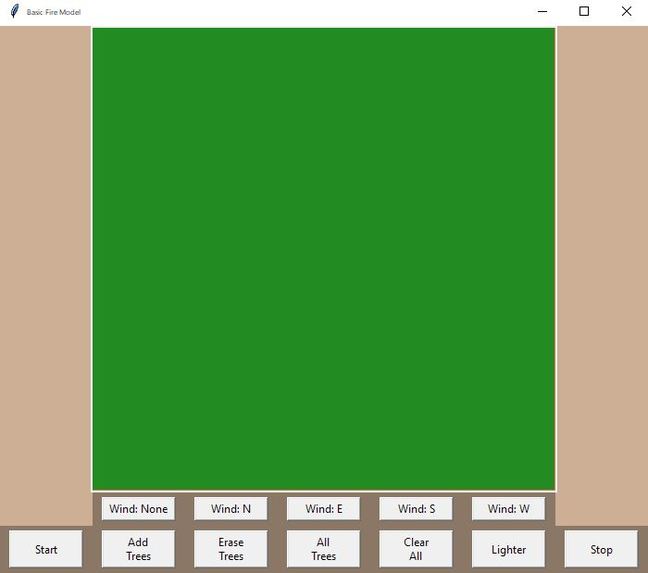 Basic Fire Model – screenshot 1