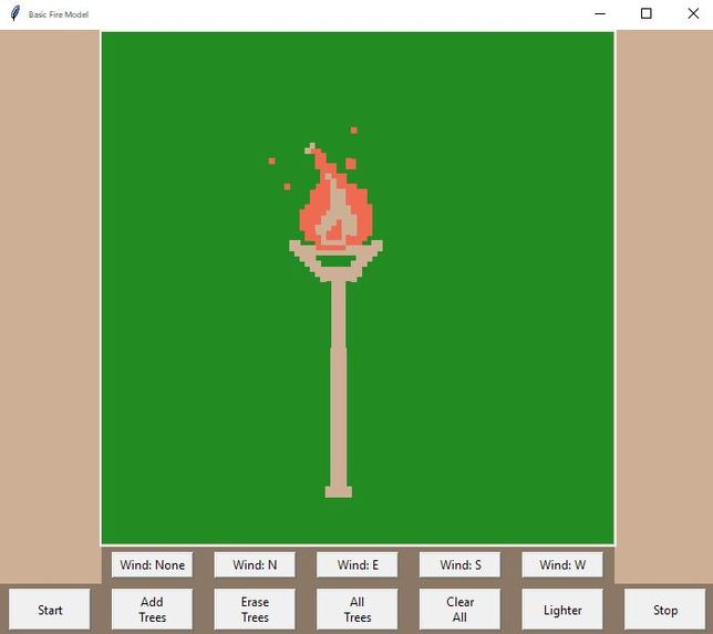Basic Fire Model – screenshot 2
