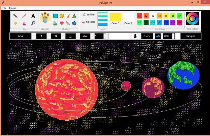 Hybrid pypaint – screenshot 3
