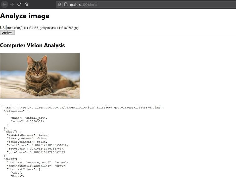 AnalyzeImage – screenshot 1