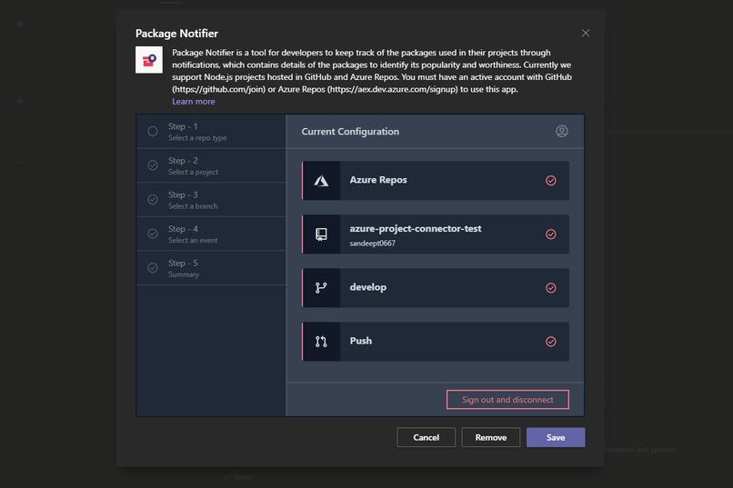 Package Notifier – screenshot 3