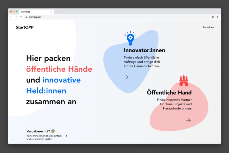 Start OPP! How to bring more innovation into public service – screenshot 1