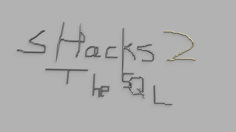 the shacks logo but i made it 3d – screenshot 1