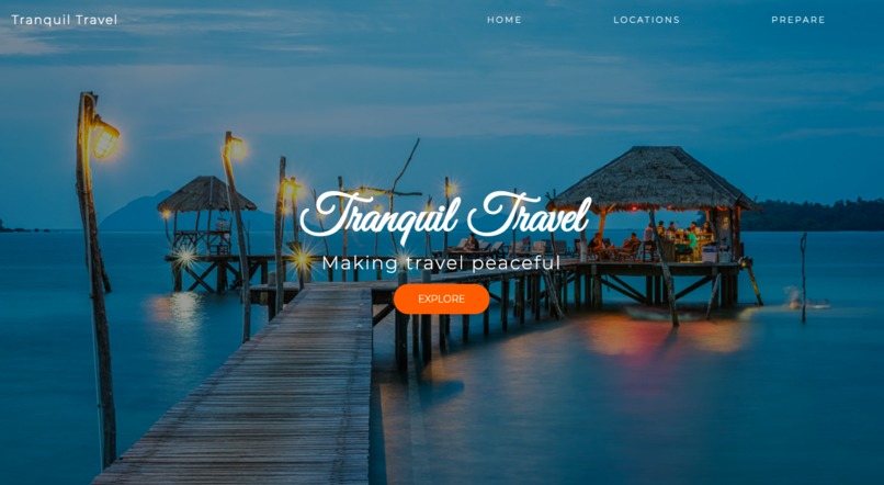 Tranquil Travel – screenshot 1