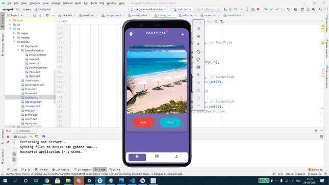 Vacay Pal - A Tinder for Places – screenshot 2