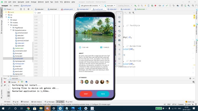 Vacay Pal - A Tinder for Places – screenshot 3
