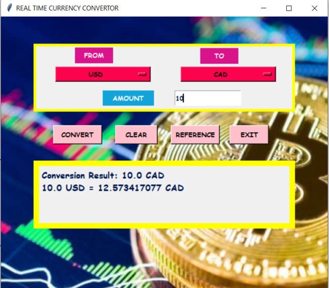 Real Time Currency Converter – screenshot 2