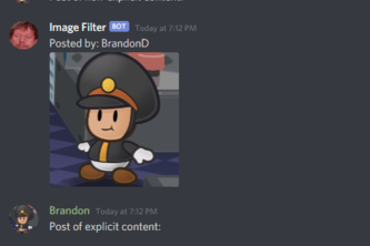 Discord Image Filter Bot