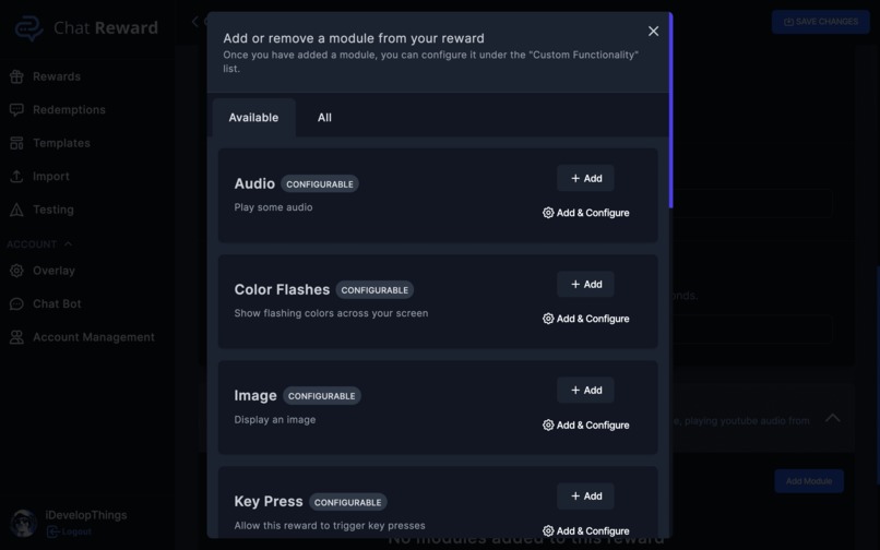 ChatReward – screenshot 4