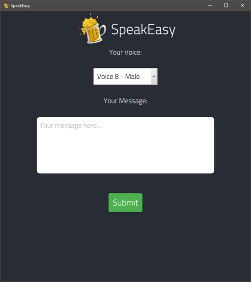 SpeakEasy – screenshot 1