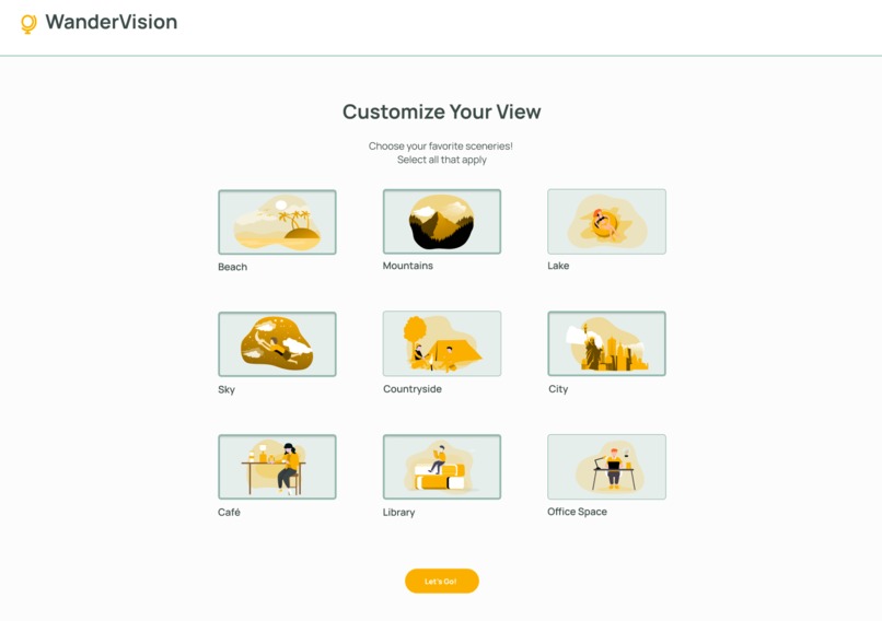 WanderVision – screenshot 1