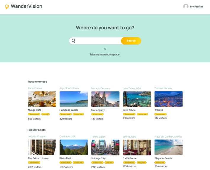 WanderVision – screenshot 3