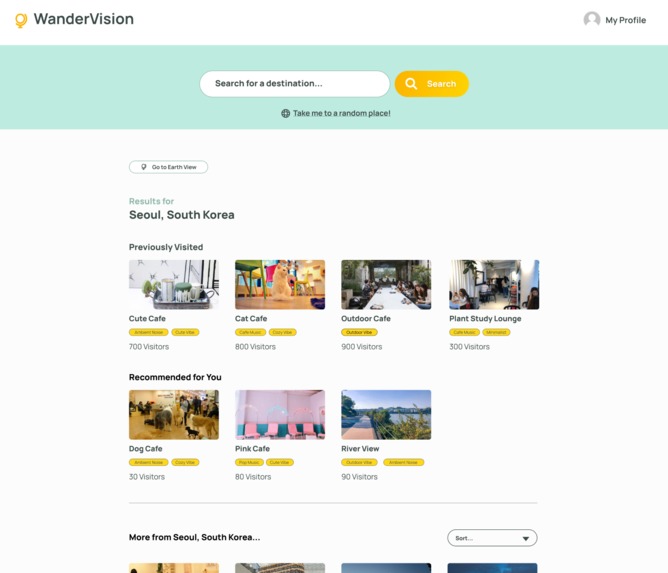 WanderVision – screenshot 4