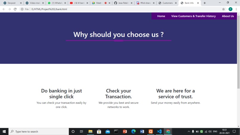 J-M Bank – screenshot 3