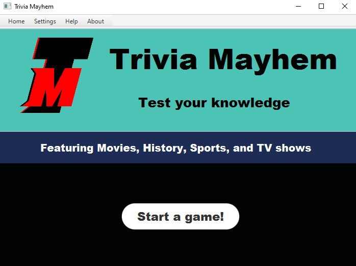 Trivia Mayhem – screenshot 1