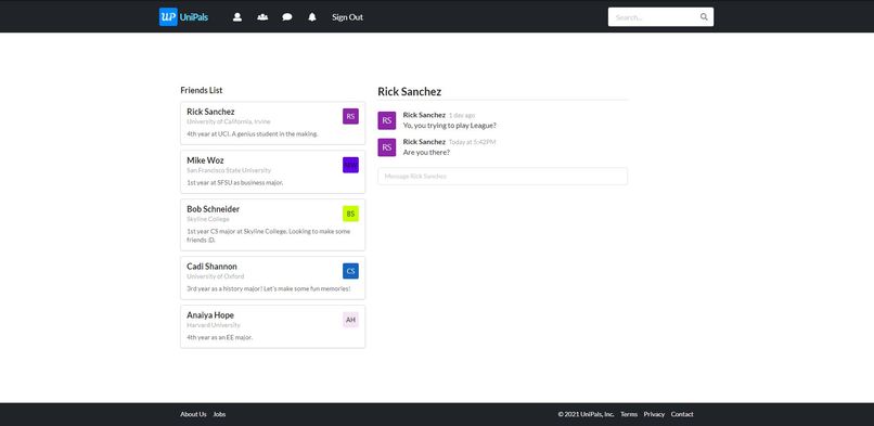 UniPals – screenshot 5