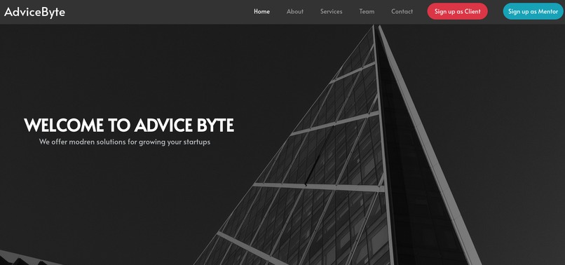 AdviceByte – screenshot 1