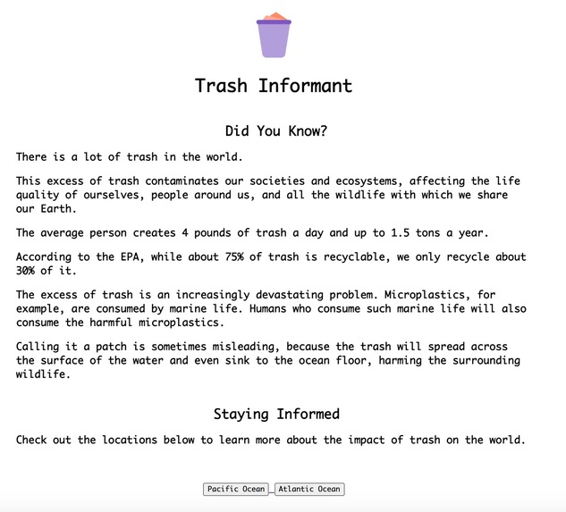 Trash Informant – screenshot 1