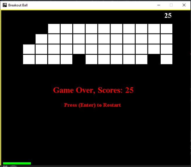 Simple Brick Breaker Game . – screenshot 1