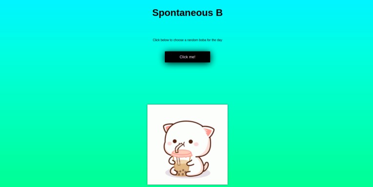 Spontaneous B. – screenshot 1