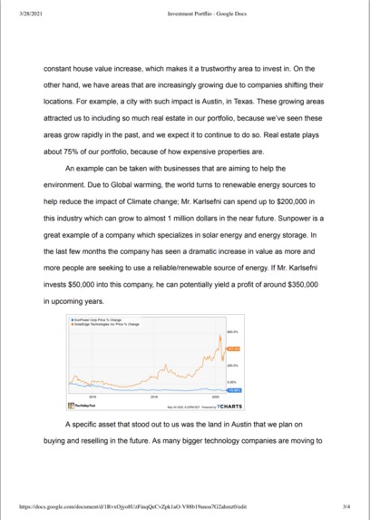 Investment Portfolio – screenshot 3