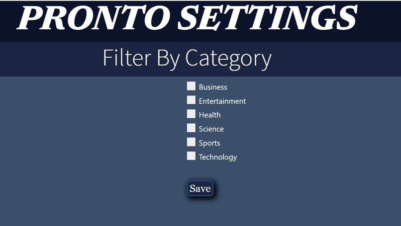 Pronto – screenshot 4