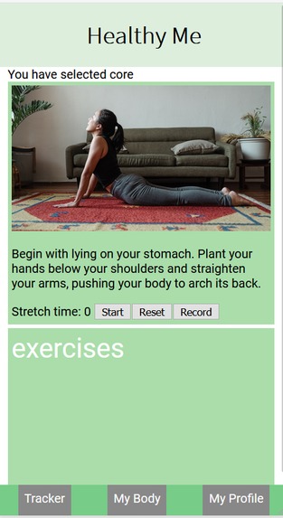 Healthy Me – screenshot 2