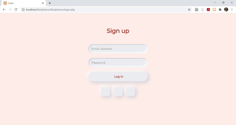 BodyFrame – screenshot 1