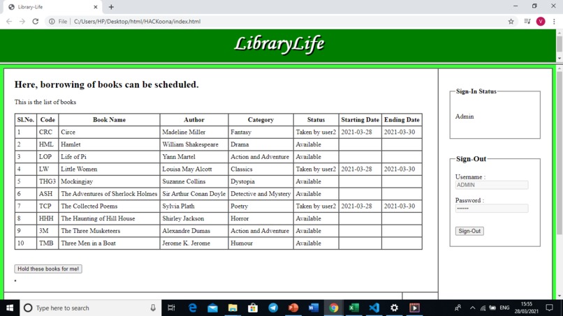 LibraryLife – screenshot 4