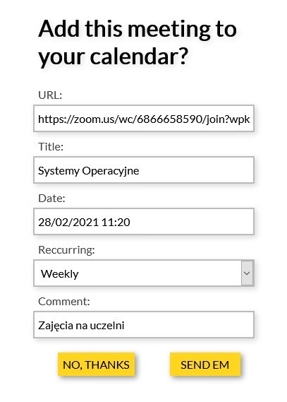[BigBlueBoys] Meeting Manager – screenshot 2
