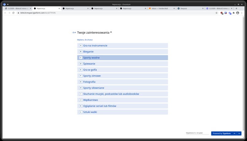 [%0|%0] CLOSER - Bliskość mimo odległości – screenshot 1