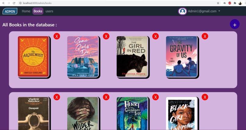 Ebook Library – screenshot 2