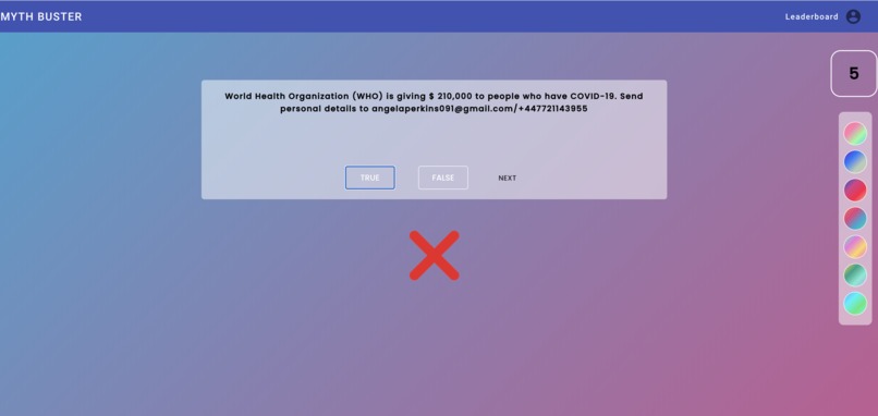 MythBuster – screenshot 2