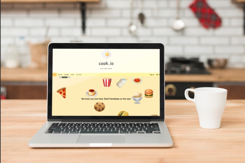 cook.io -- bonding over cooking – screenshot 1
