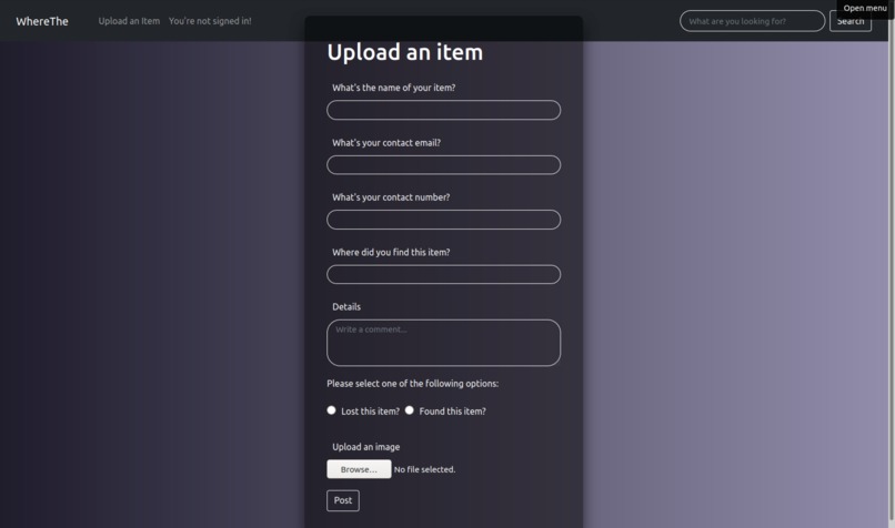 WhereThe – screenshot 2