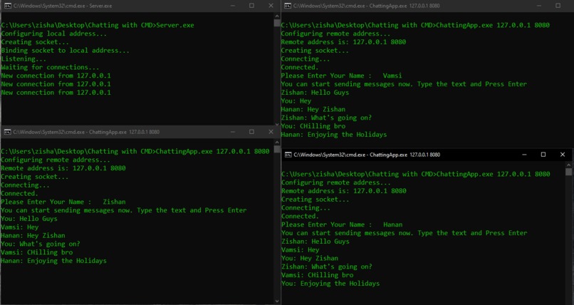 Chatting_with_CMD – screenshot 1