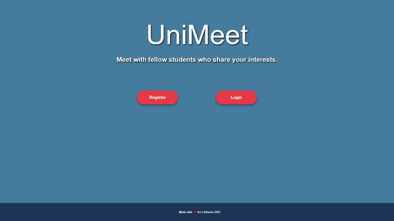 UniMeet – screenshot 1