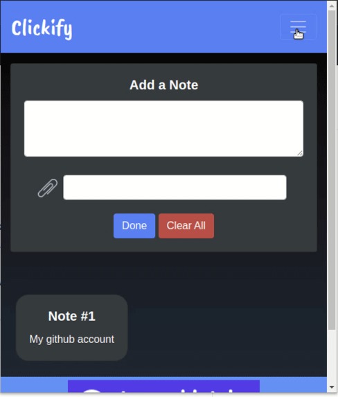 Clickify - One click for a productive life. – screenshot 2