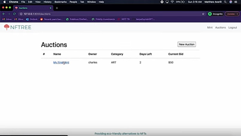 NFTree – screenshot 2
