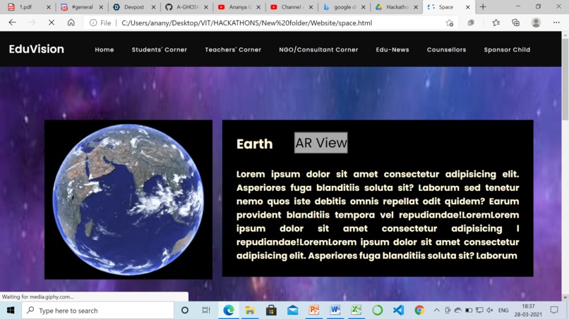 EduVision – screenshot 2