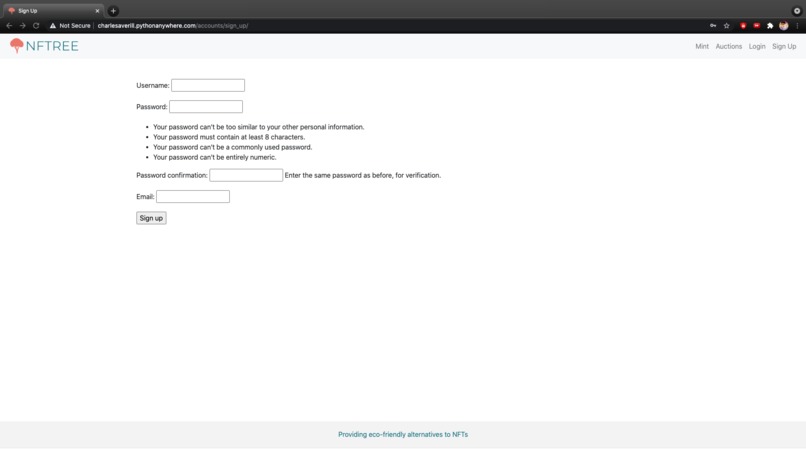 NFTree – screenshot 1