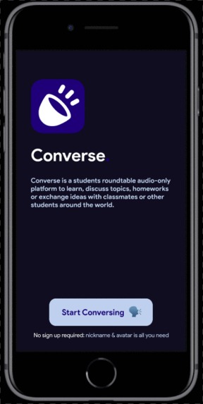 Converse App – screenshot 1